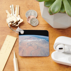 Nile River Winding Northward neben dem Roten Meer Schlüsselanhänger