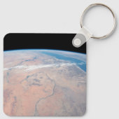 Nile River Winding Northward neben dem Roten Meer Schlüsselanhänger (Rückseite)