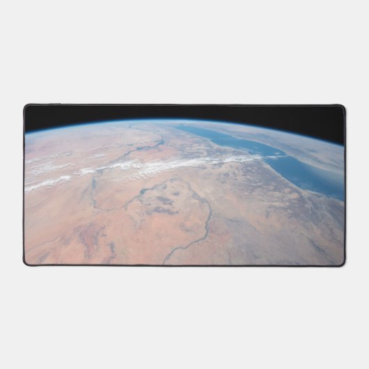 Nile River Winding Northward neben dem Roten Meer Schreibtischunterlage (Vorderseite)