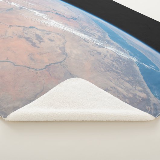 Nile River Winding Northward neben dem Roten Meer Sherpadecke (3/4)