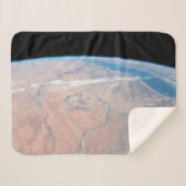 Nile River Winding Northward neben dem Roten Meer Sherpadecke (Vorderseite (Horizontal))