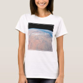 Nile River Winding Northward neben dem Roten Meer T-Shirt (Vorderseite)
