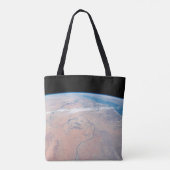 Nile River Winding Northward neben dem Roten Meer Tasche (Rückseite)