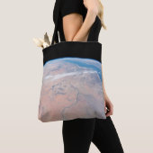 Nile River Winding Northward neben dem Roten Meer Tasche (Von Nahem)