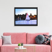 Nile Sailboote Leinwanddruck (Insitu (Wohnzimmer))
