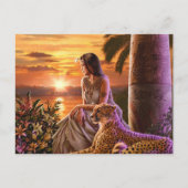 "Nile Sunset" Postkarte (Vorderseite)