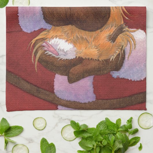 Nile the Gift プレゼントはモルモット Küchentuch (Gefaltet)