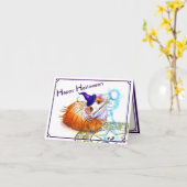 Nile the Great Magician (Halloween) Karte (Gelbe Blume)