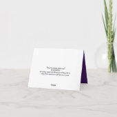 Nile the Great Magician (Halloween) Karte (Rückseite)