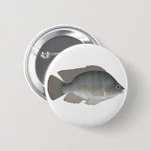 Nile Tilapia Button (Vorne & Hinten)