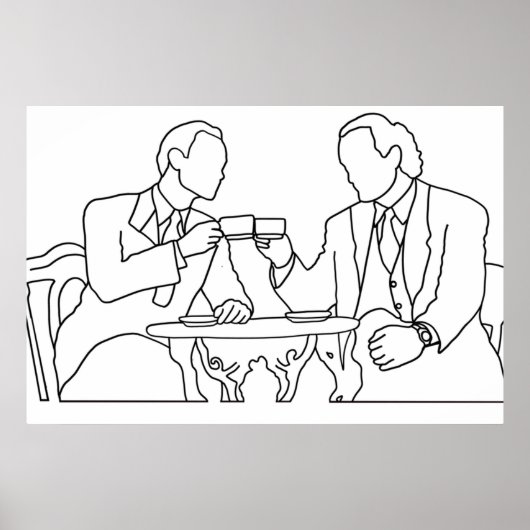 Nilen und Frasier Poster (Vorne)