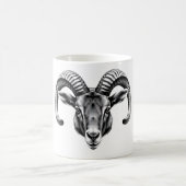 Nilgiri Tahr T - Shirt - Realistisches Design für  Kaffeetasse (Mittel)
