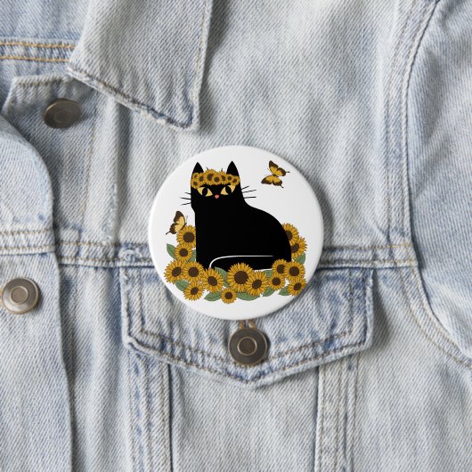 Nilkatze Button (Beispiel)