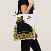 Nilkatze Tasche (Von Nahem)
