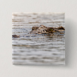 Nilkrokodil Button