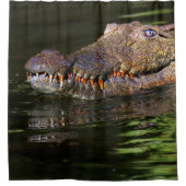 Nilkrokodil Duschvorhang (Vorderseite)