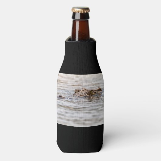 Nilkrokodil Flaschenkühler (Flaschenvorderseite)