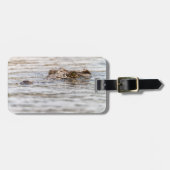 Nilkrokodil Gepäckanhänger (Vorderseite horizontal)