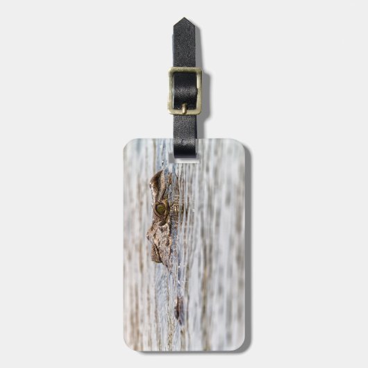 Nilkrokodil Gepäckanhänger (Vorderseite vertikal)