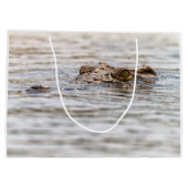 Nilkrokodil Große Geschenktüte (Rückseite)