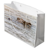 Nilkrokodil Große Geschenktüte (Rückseite Schrägansicht)