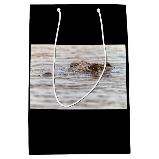 Nilkrokodil Mittlere Geschenktüte (Vorderseite)