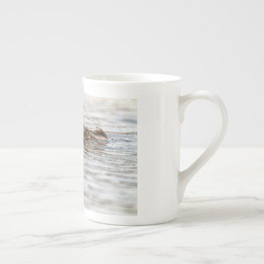 Nilkrokodil Porzellantasse (Rechts)