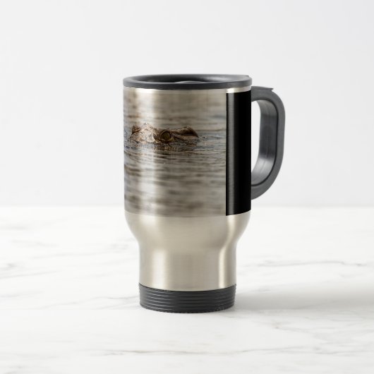 Nilkrokodil Reisebecher (VorderseiteRechts)