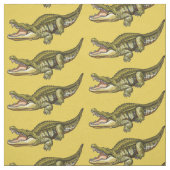 Nilkrokodil Stoff (Muster)