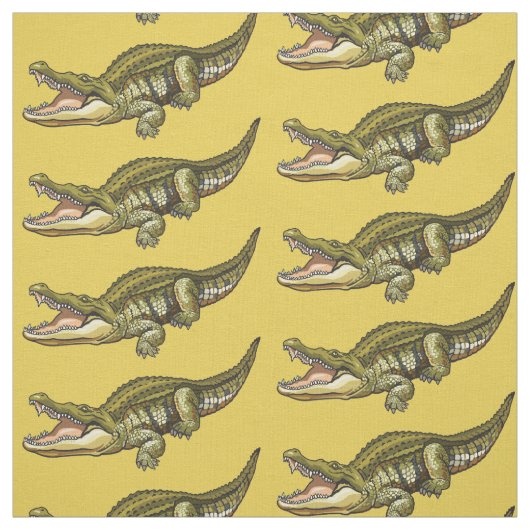 Nilkrokodil Stoff (Muster)