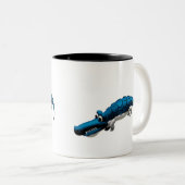 Nilkrokodil Zweifarbige Tasse (VorderseiteRechts)