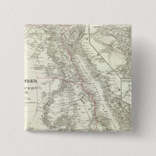 Nillander - Der Nil, Afrika Button (Vorderseite)