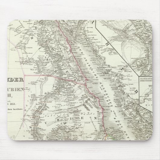 Nillander - Der Nil, Afrika Mousepad (Vorne)