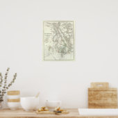 Nillander - Der Nil, Afrika Poster (Küche)