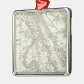 Nillander - der Nil, Afrika Silbernes Ornament (Links)