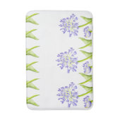 Nillilie auf einer Bademute Badematte (Vorderseite Vertikal)