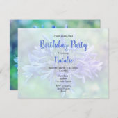 Nillilie Einladung (Vorne/Hinten)