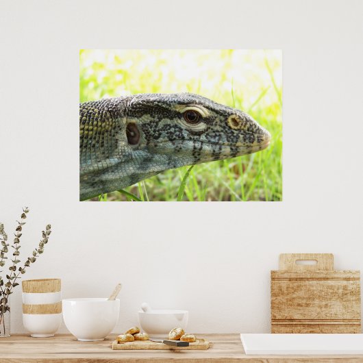 Nilmonitor Poster (Küche)