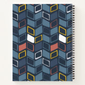 Nilpferd-Faux-Quilt Notizblock (Rückseite)