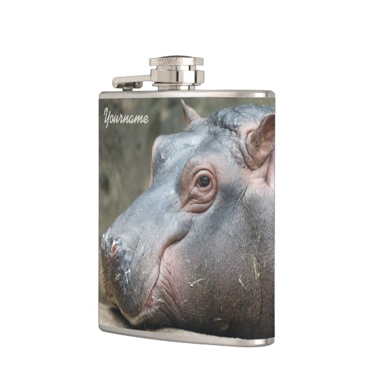 Nilpferd Flachmann (Links)