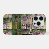 Nilpferd-Fotocollage, iPhone Hülle (Rückseite (Horizontal))