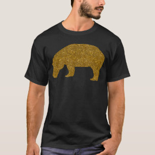 Nilpferd für Frauen Mädchen Pferd Fluss Herde T-Shirt