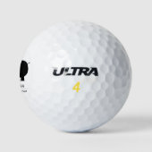 Nilpferd Golfball (Logo)