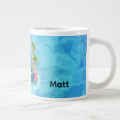 Nilpferd im Pool mit Namen Jumbo-Tasse (Rechts)