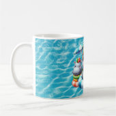 Nilpferd im Pool mit Namen Kaffeetasse (Links)