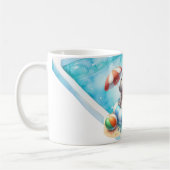 Nilpferd im Pool mit Namen Kaffeetasse (Links)