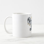 Nilpferd in einem Bikini Kaffeetasse (Links)