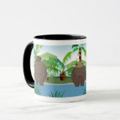 Nilpferd Tasse (Vorderseite Links)