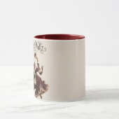 Nilpferd und Giraffe tanzen Tasse (Zentrum)