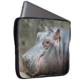 Nilpferde Laptopschutzhülle (Vorne Rechts)